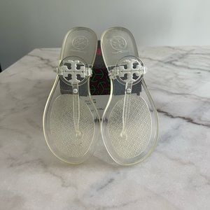 Clear Tory Burch sandals